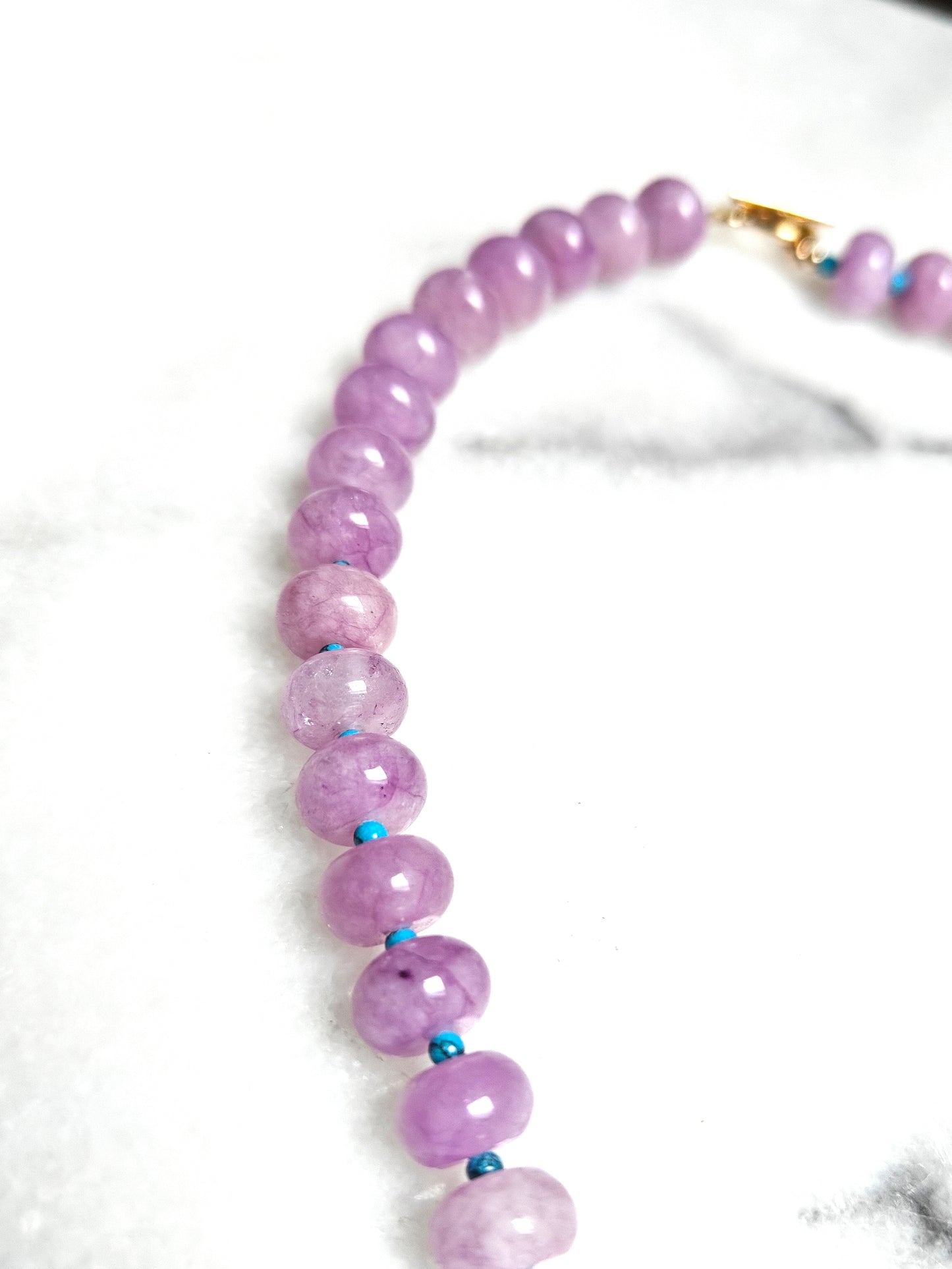 Ketting Bold Chalcedoniet