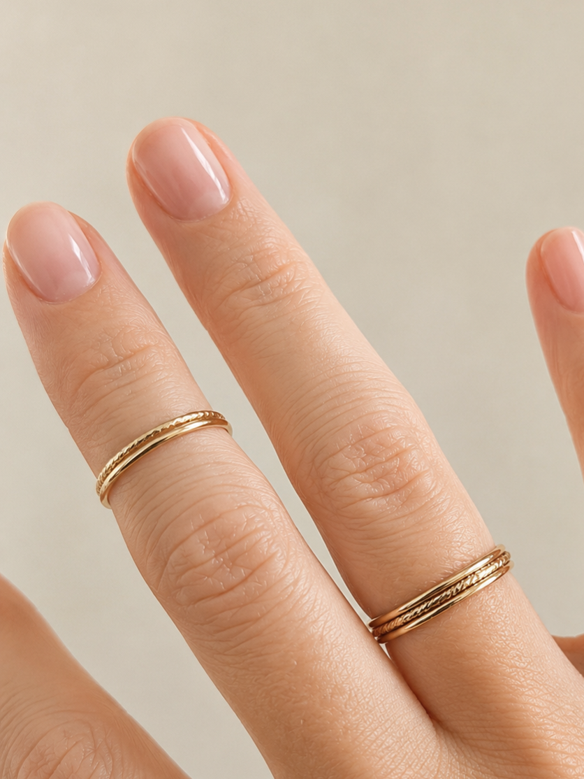 Fijne ring (stapelbaar)