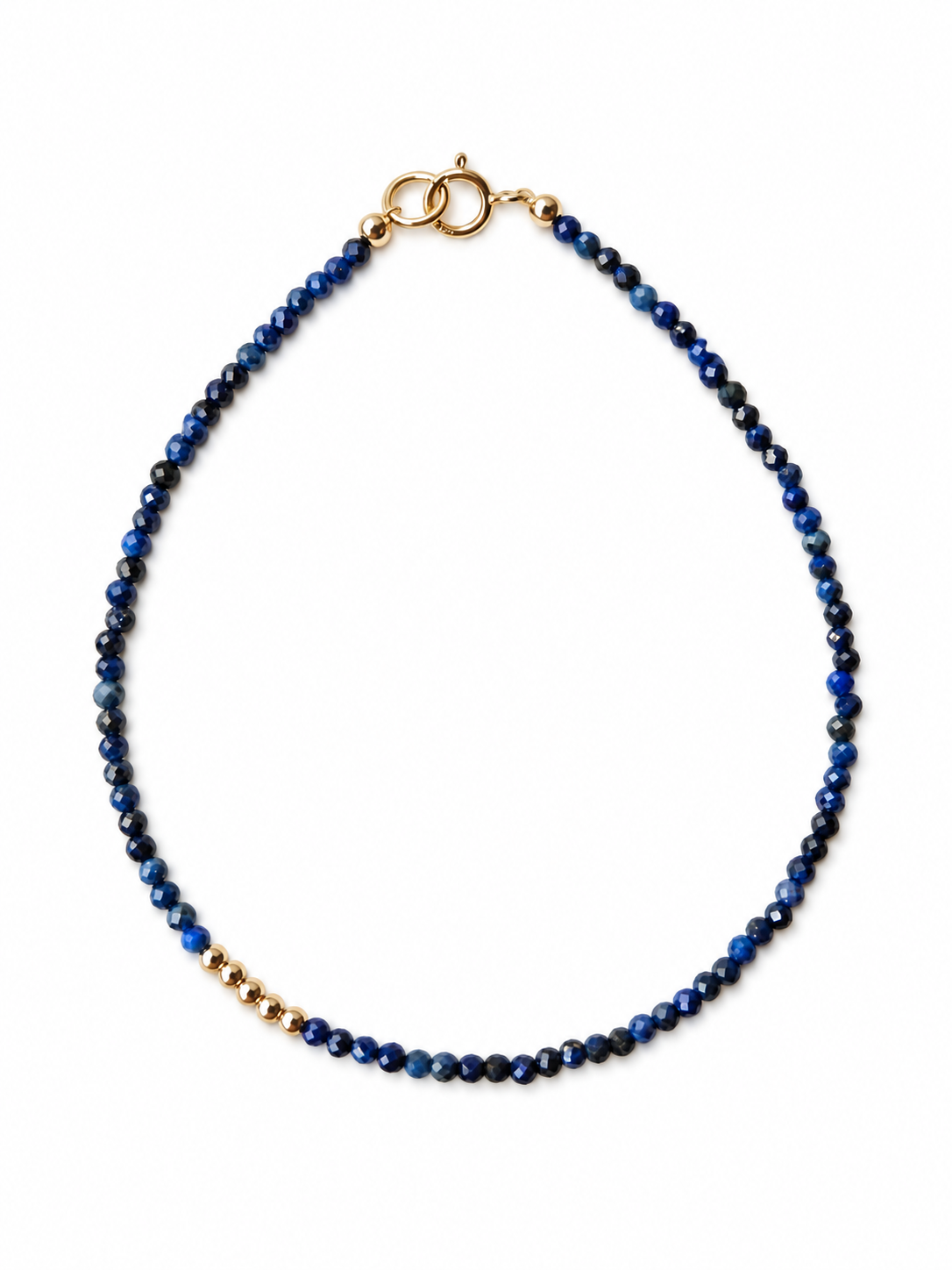 Armband Lapis Gold