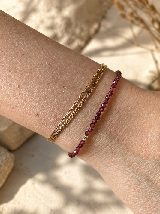 Armband Granaat
