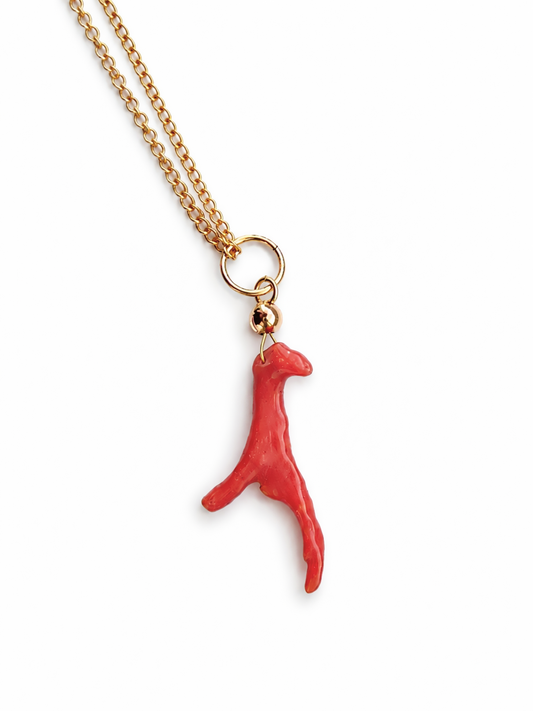 Bloedkoraal hanger