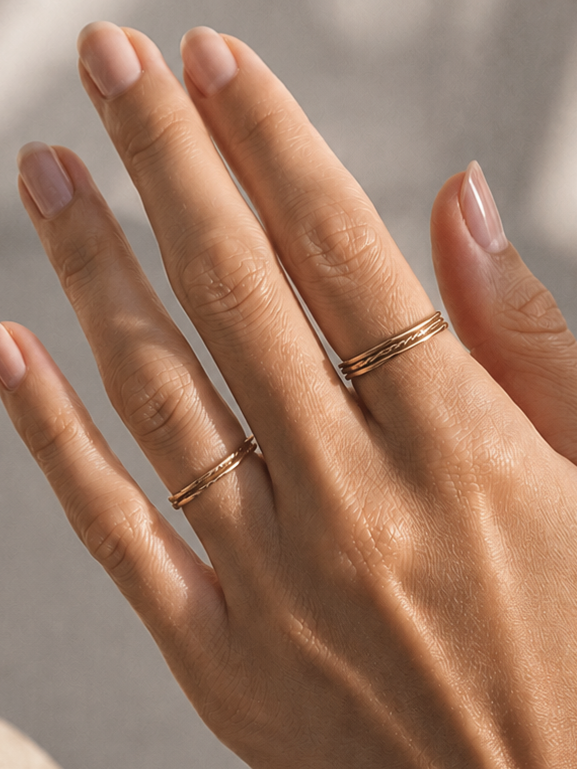 Fijne ring (stapelbaar)