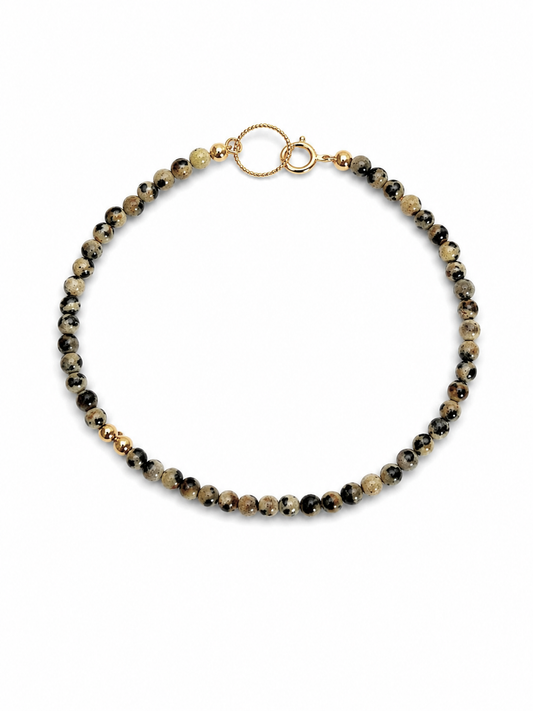 Armband Dalmatian Jaspis