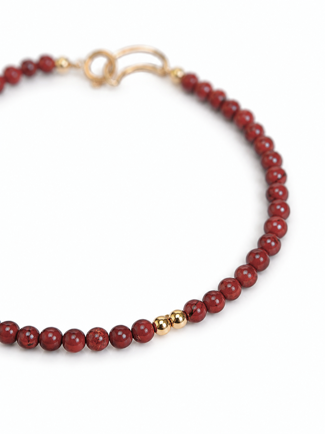 Armband Red Jaspis