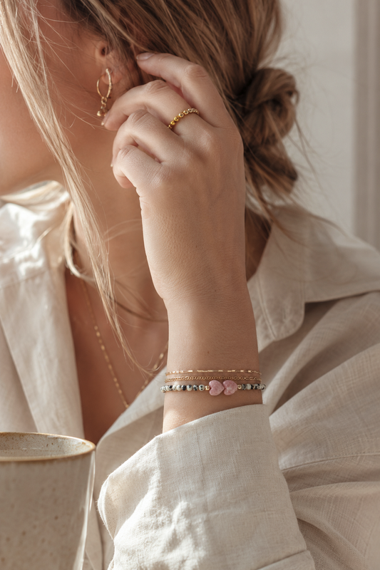 Armband Rhodochrosiet Love