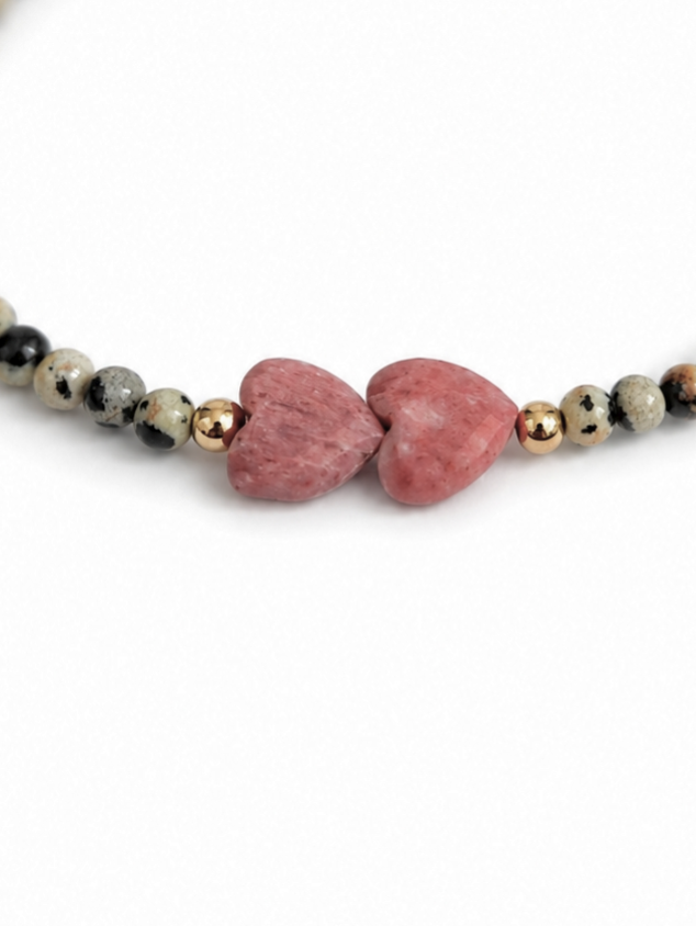 Armband Rhodochrosiet Love