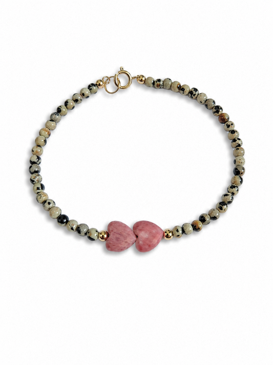 Armband Rhodochrosiet Love