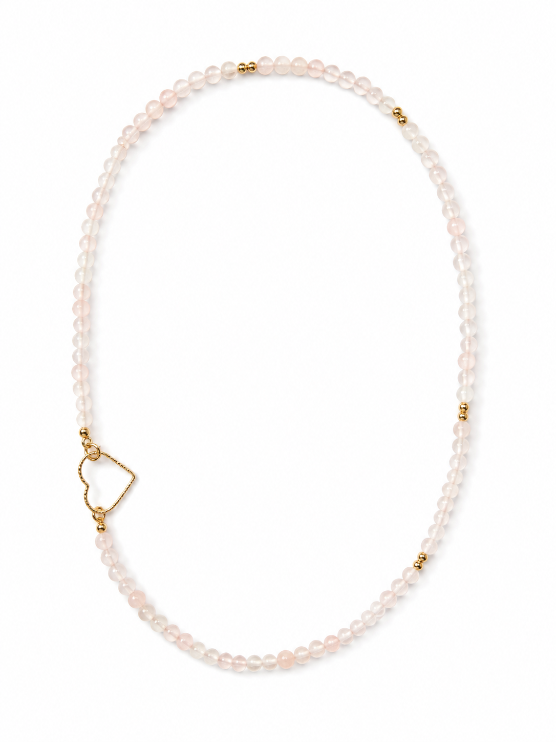 Ketting Rozenkwarts Light