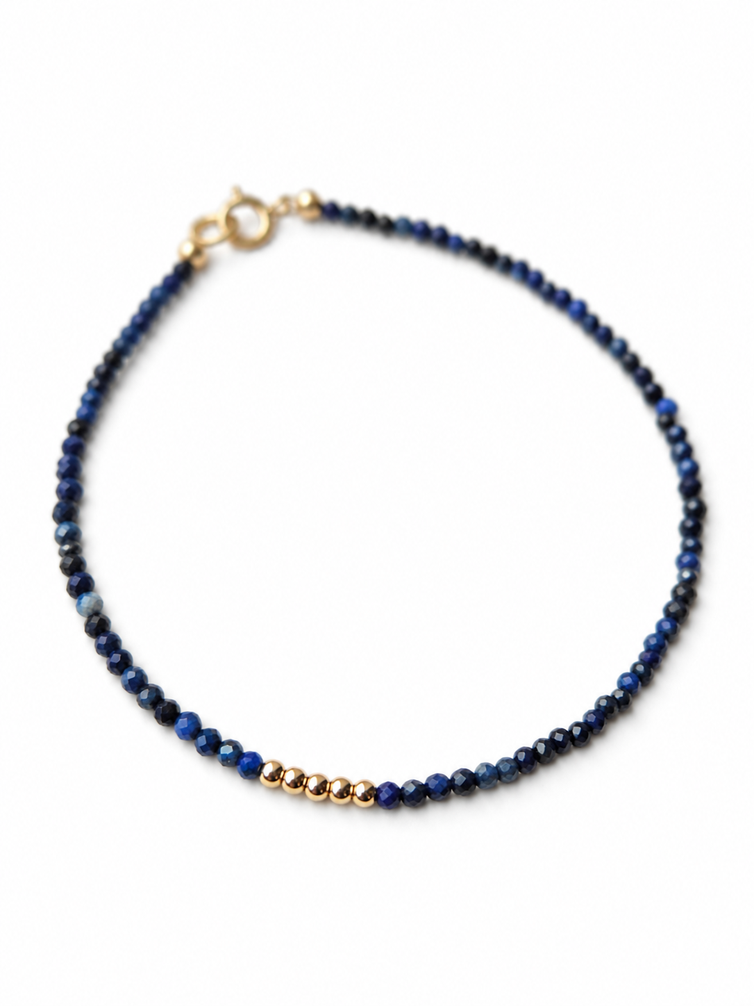 Armband Lapis Gold