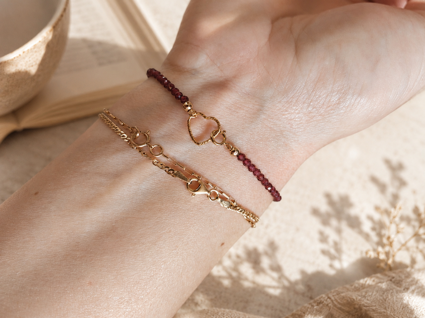 Armband Granaat