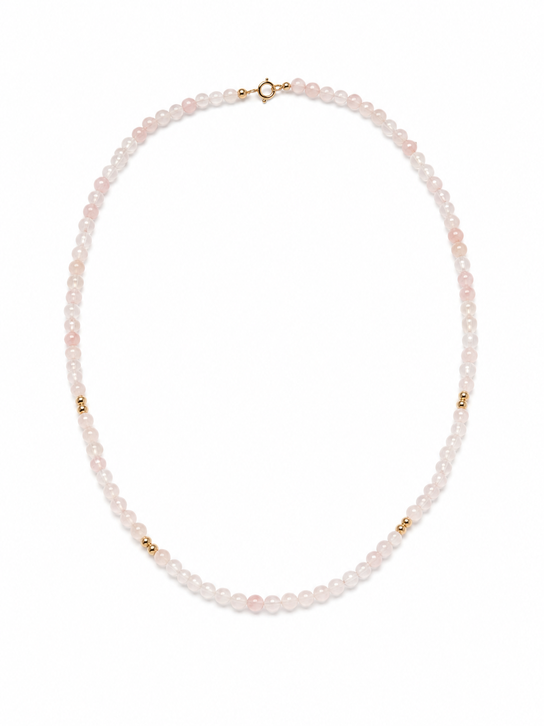 Ketting Rozenkwarts Light