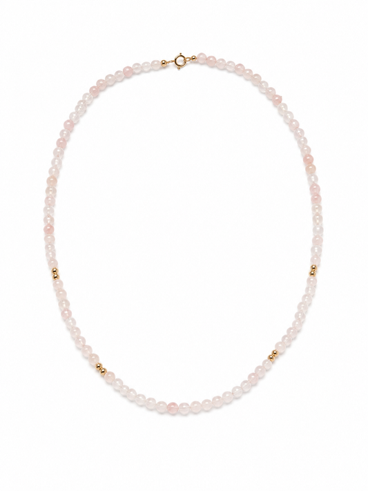 Ketting Rozenkwarts Light